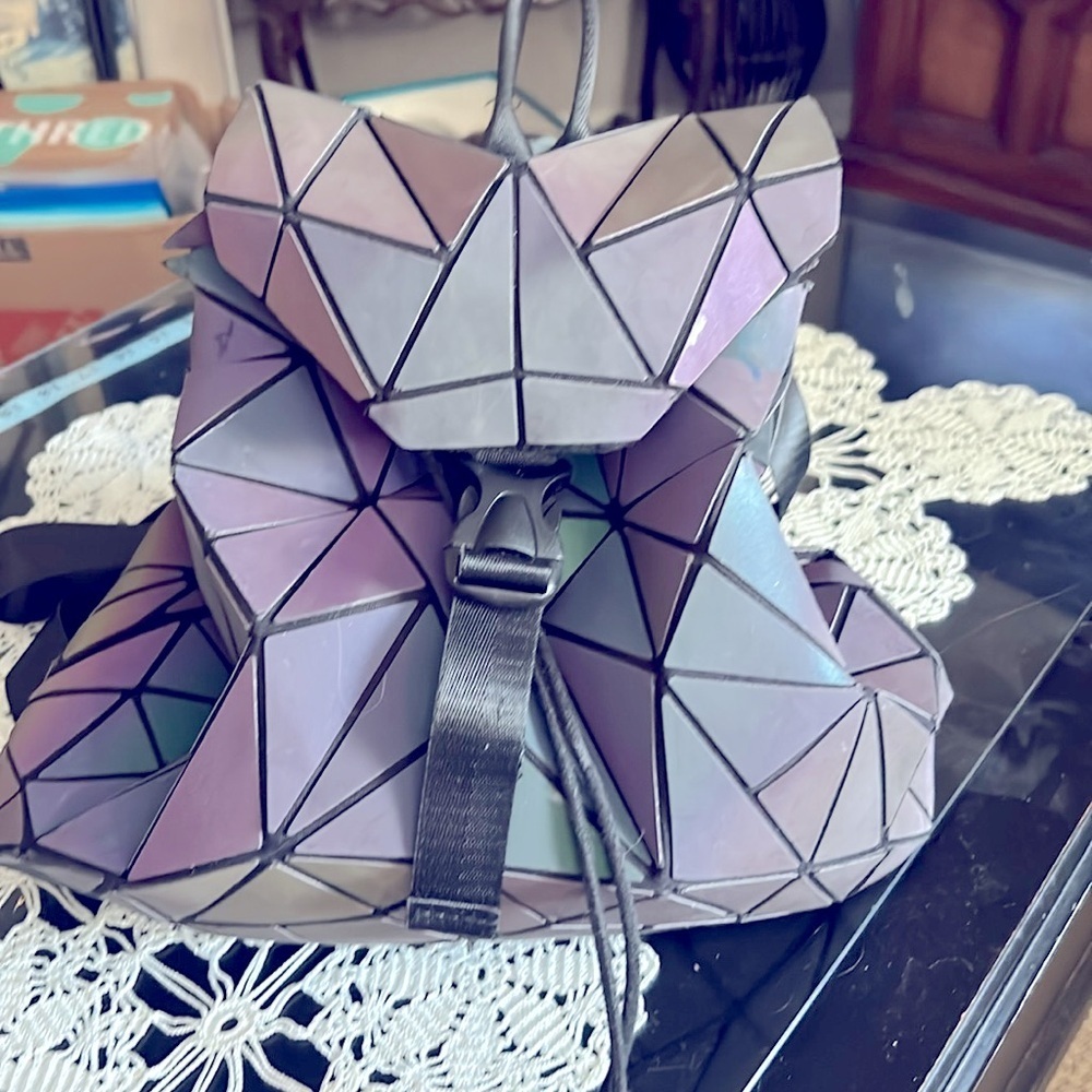 Geometric Backpack / Purse - LOVEVOOK - Amazon